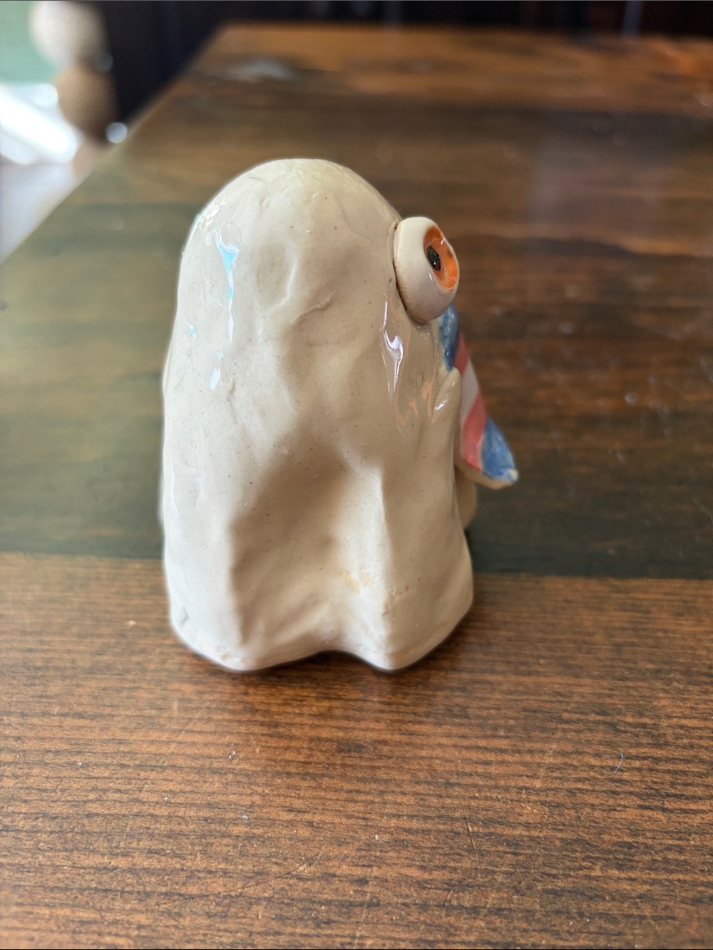 Handmade Ceramic ghost - Picture 2 of 3